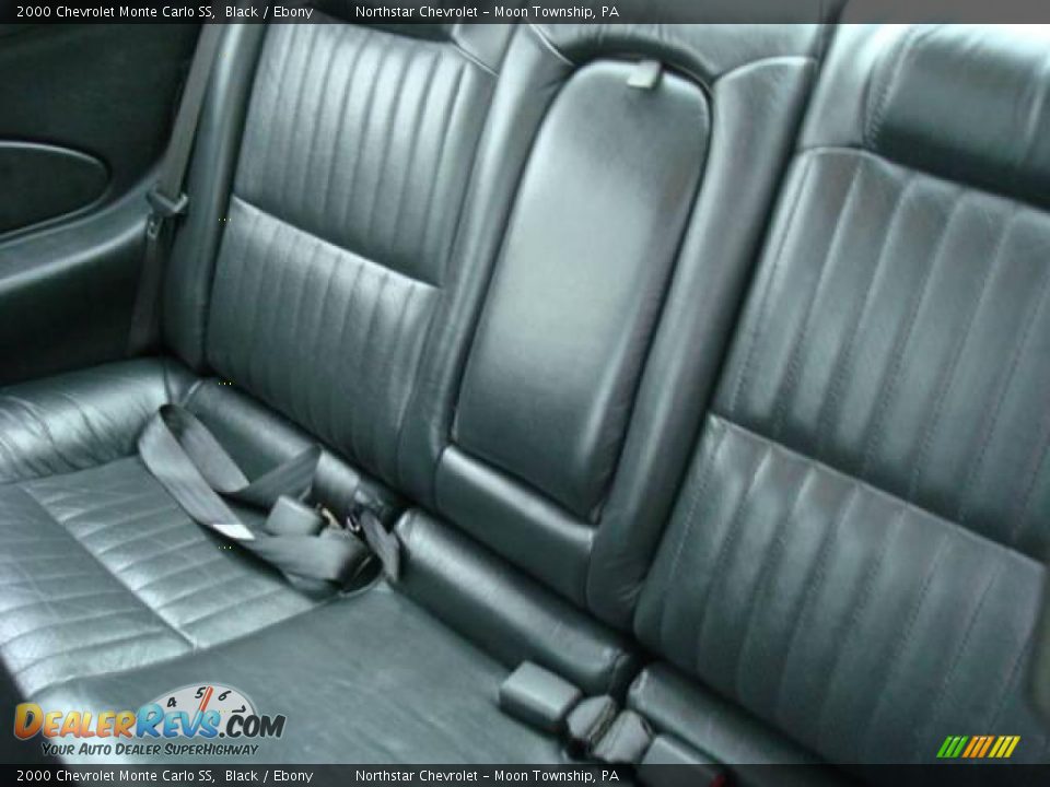 2000 Chevrolet Monte Carlo SS Black / Ebony Photo #9