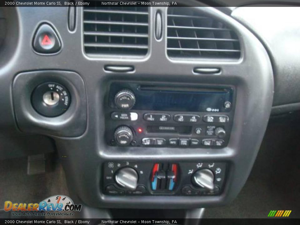 2000 Chevrolet Monte Carlo SS Black / Ebony Photo #13