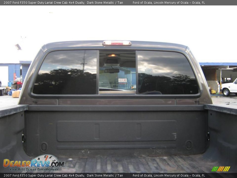 2007 Ford F350 Super Duty Lariat Crew Cab 4x4 Dually Dark Stone Metallic / Tan Photo #25