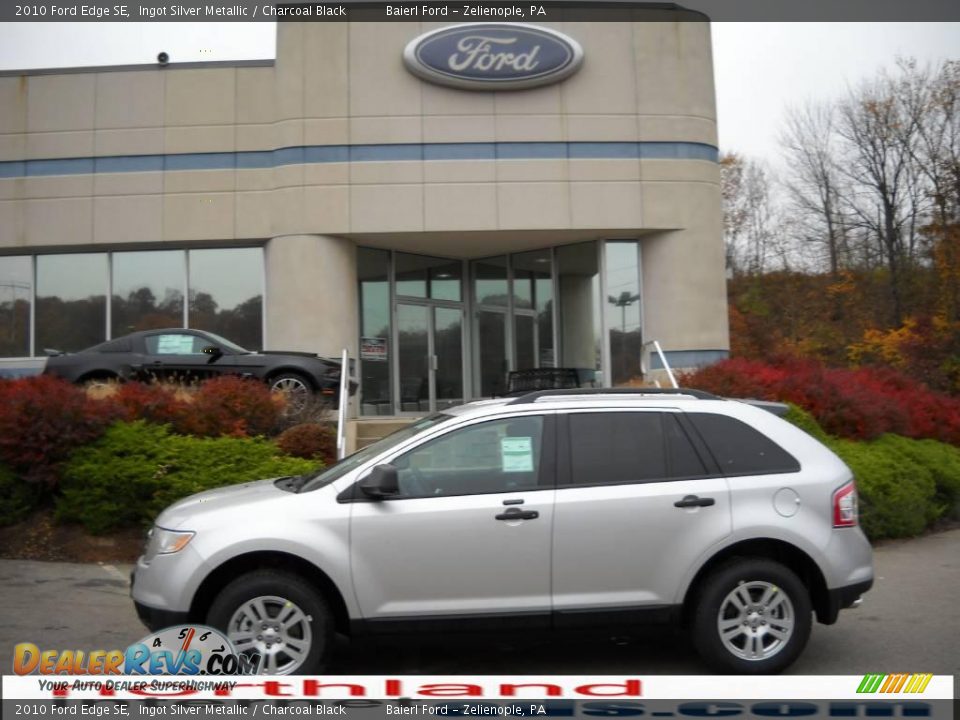 2010 Ford Edge SE Ingot Silver Metallic / Charcoal Black Photo #1