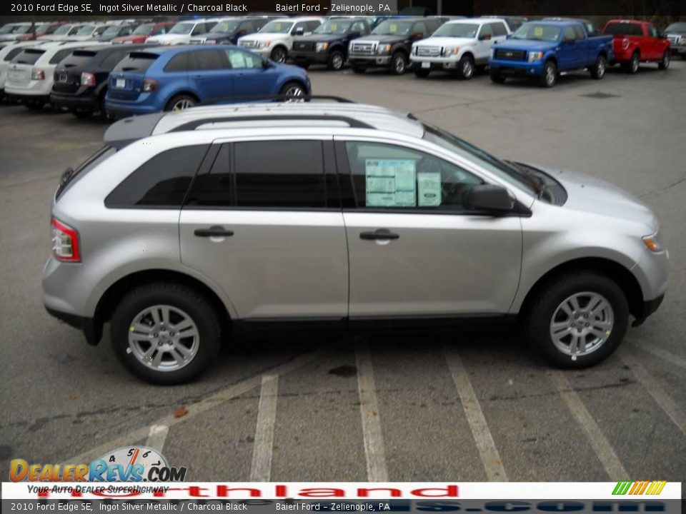 2010 Ford Edge SE Ingot Silver Metallic / Charcoal Black Photo #5