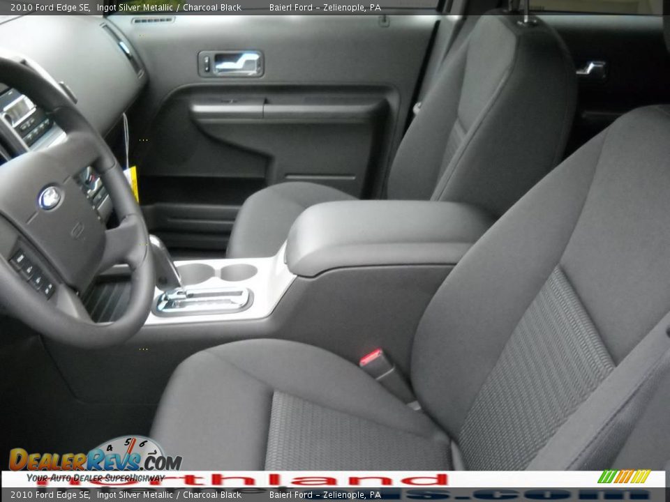2010 Ford Edge SE Ingot Silver Metallic / Charcoal Black Photo #11