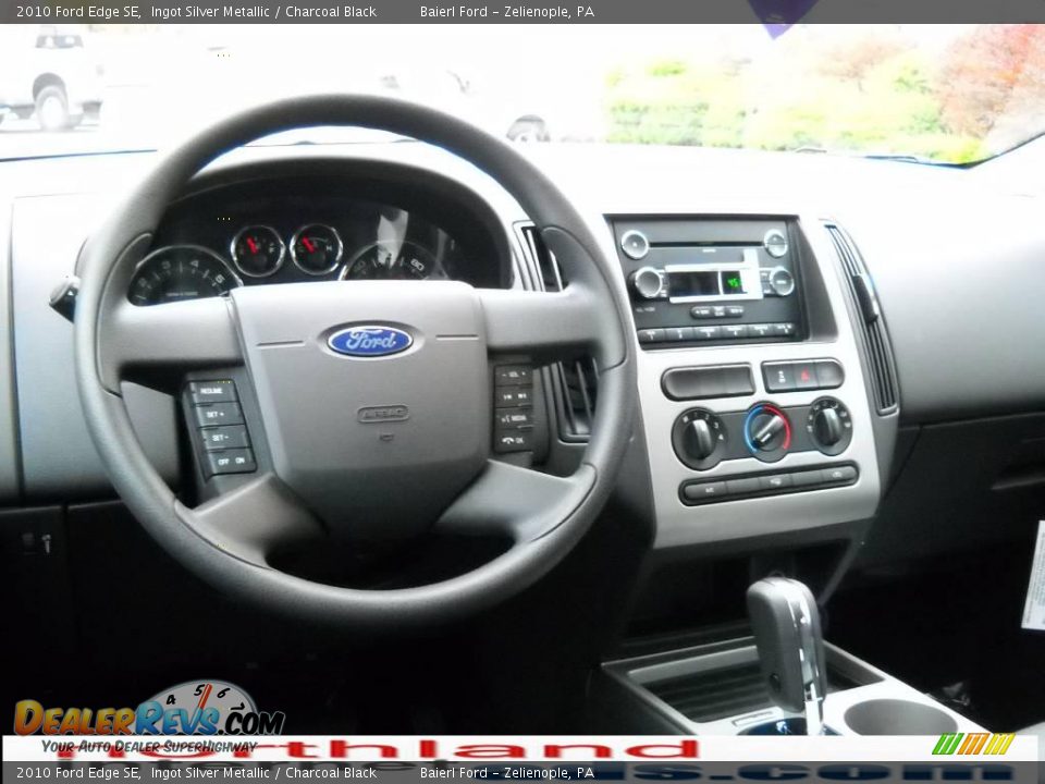 2010 Ford Edge SE Ingot Silver Metallic / Charcoal Black Photo #14