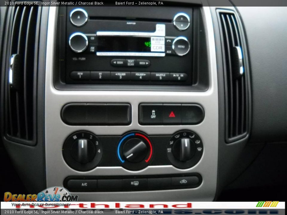 2010 Ford Edge SE Ingot Silver Metallic / Charcoal Black Photo #17