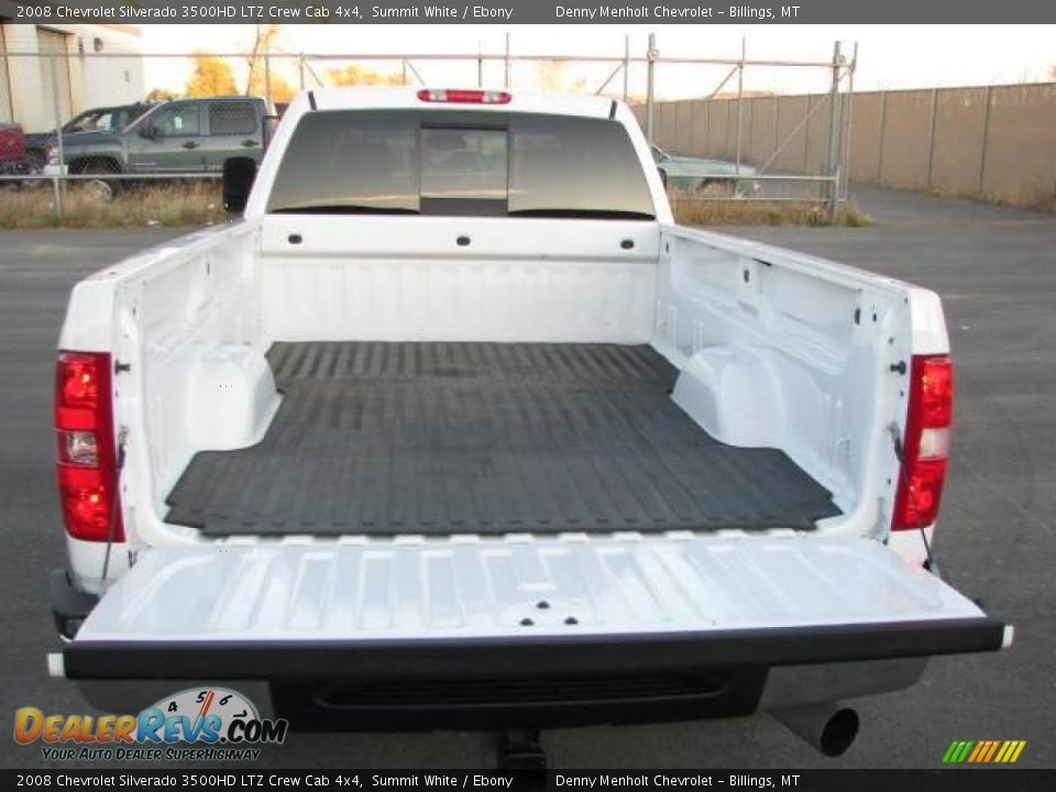 2008 Chevrolet Silverado 3500HD LTZ Crew Cab 4x4 Summit White / Ebony Photo #9