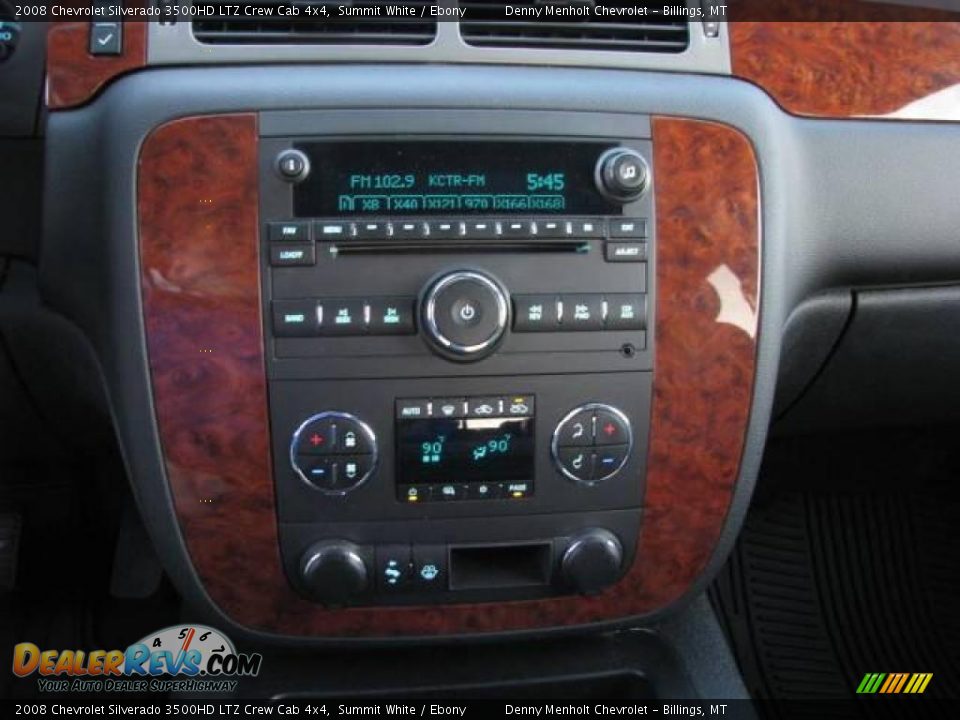 2008 Chevrolet Silverado 3500HD LTZ Crew Cab 4x4 Summit White / Ebony Photo #16