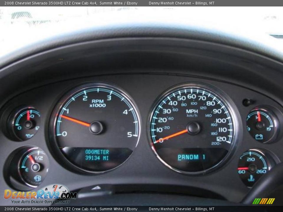 2008 Chevrolet Silverado 3500HD LTZ Crew Cab 4x4 Summit White / Ebony Photo #18