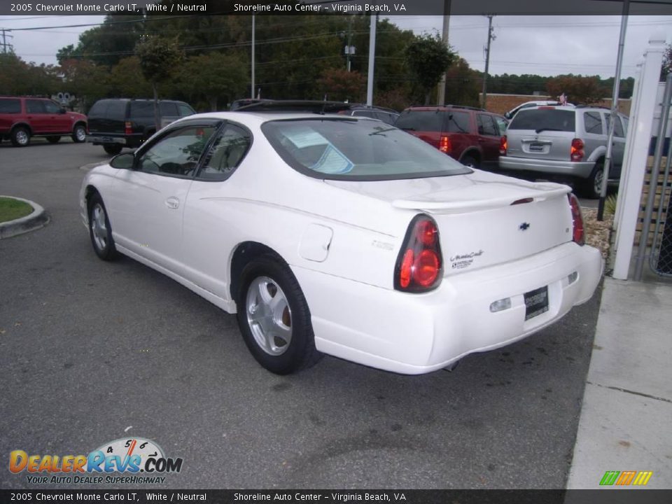 2005 Chevrolet Monte Carlo LT White / Neutral Photo #4