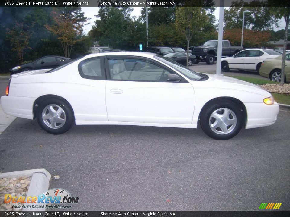 2005 Chevrolet Monte Carlo LT White / Neutral Photo #7