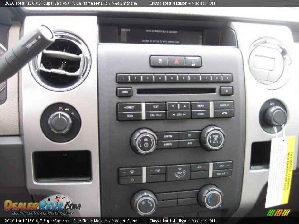 2010 Ford F150 XLT SuperCab 4x4 Blue Flame Metallic / Medium Stone Photo #8