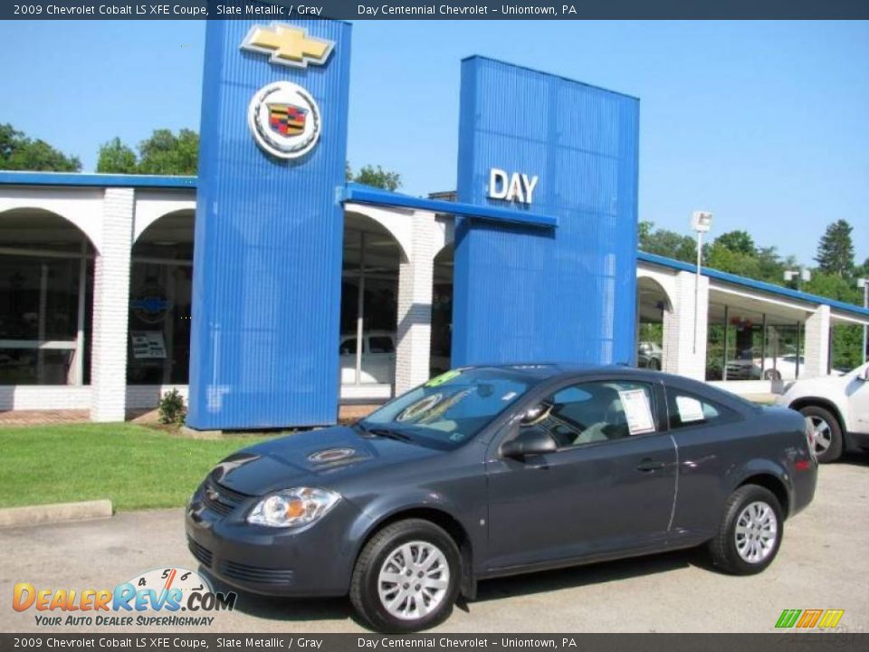 2009 Chevrolet Cobalt LS XFE Coupe Slate Metallic / Gray Photo #1