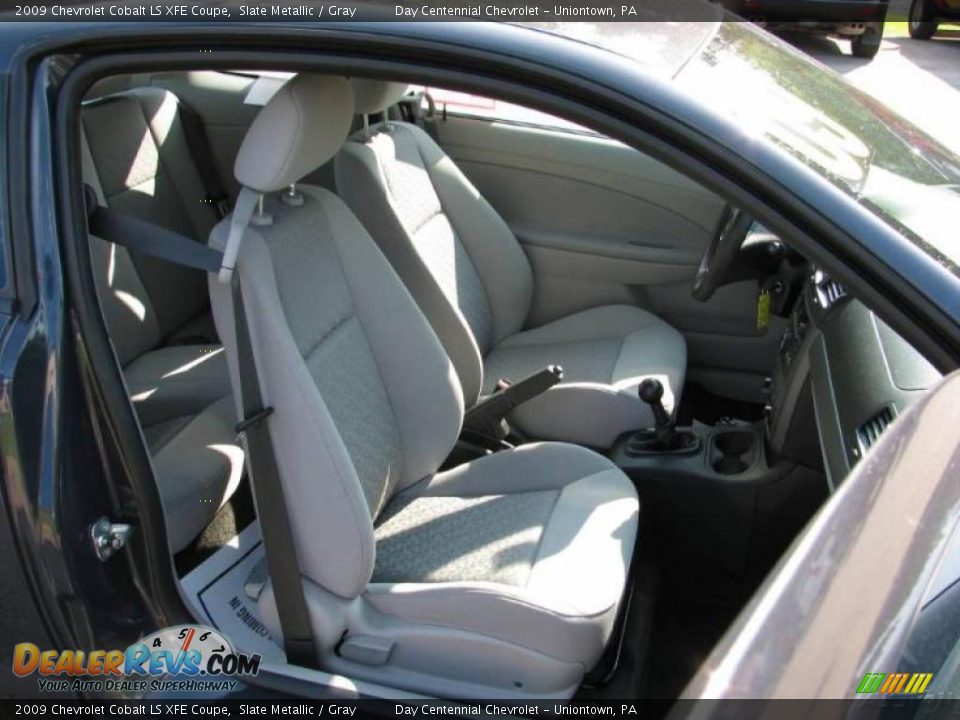 2009 Chevrolet Cobalt LS XFE Coupe Slate Metallic / Gray Photo #6