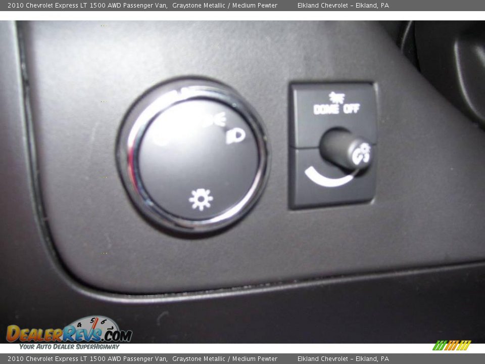 2010 Chevrolet Express LT 1500 AWD Passenger Van Graystone Metallic / Medium Pewter Photo #26