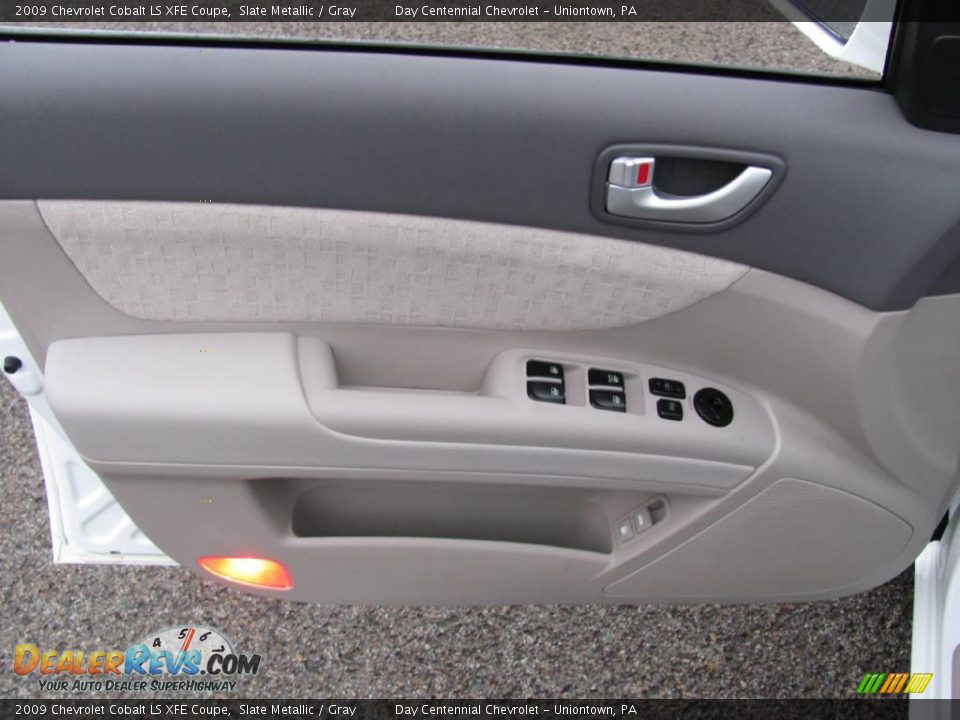 2009 Chevrolet Cobalt LS XFE Coupe Slate Metallic / Gray Photo #10