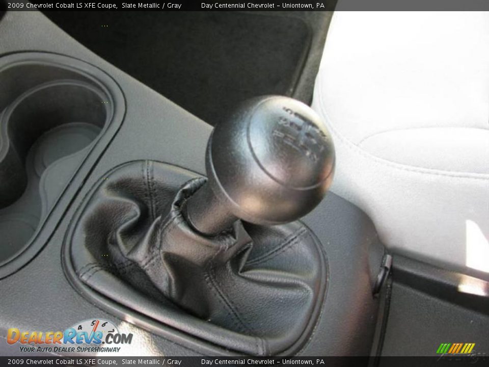 2009 Chevrolet Cobalt LS XFE Coupe Slate Metallic / Gray Photo #11
