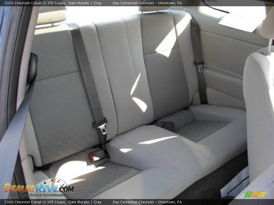 2009 Chevrolet Cobalt LS XFE Coupe Slate Metallic / Gray Photo #12