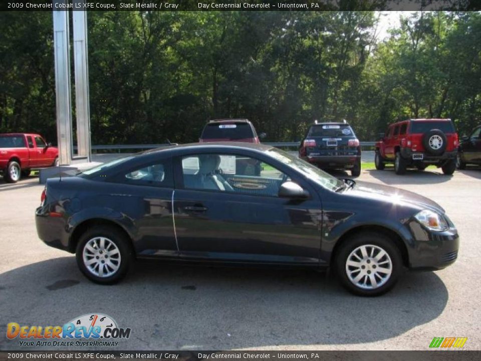2009 Chevrolet Cobalt LS XFE Coupe Slate Metallic / Gray Photo #13