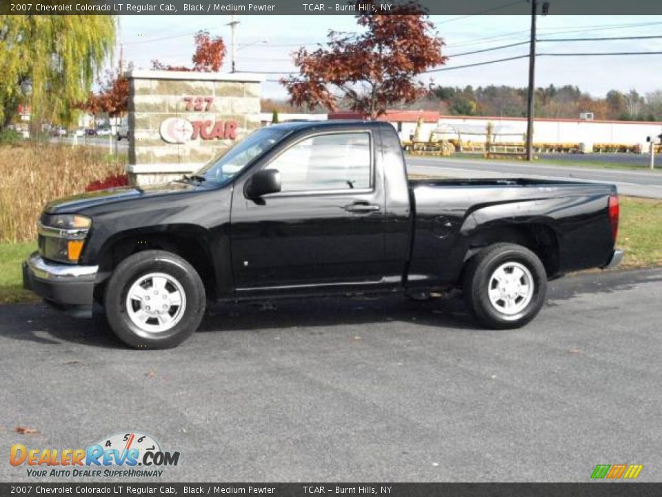 2007 Chevrolet Colorado LT Regular Cab Black / Medium Pewter Photo #1