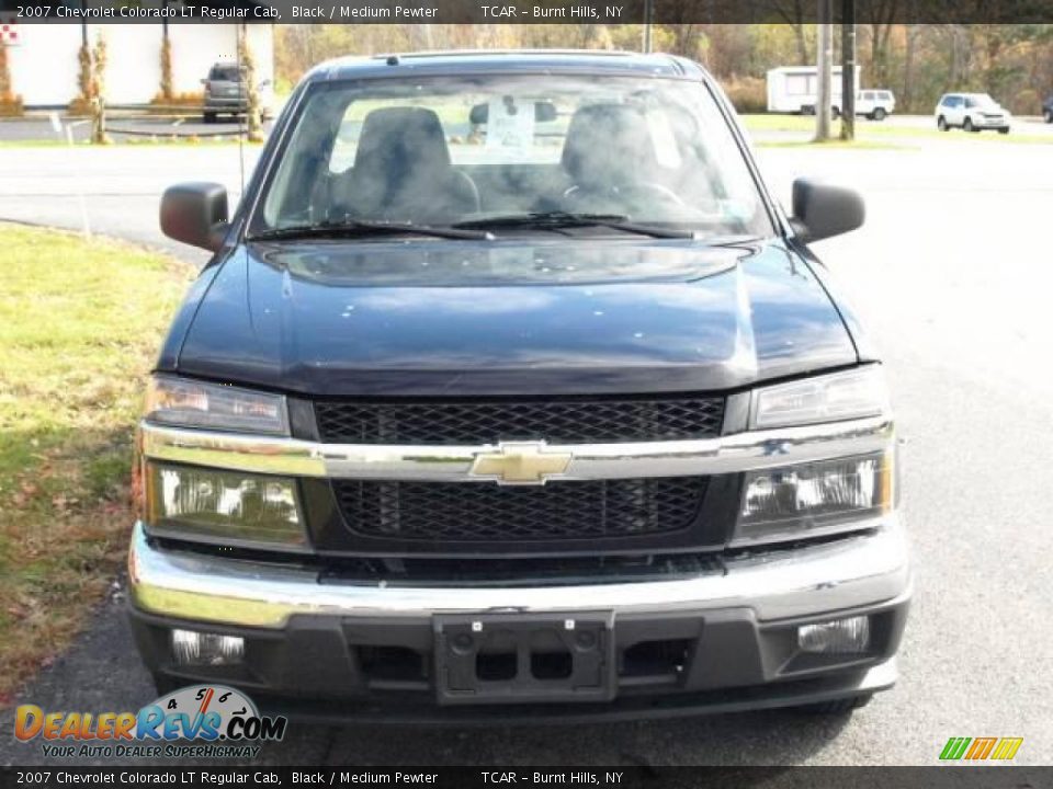 2007 Chevrolet Colorado LT Regular Cab Black / Medium Pewter Photo #3