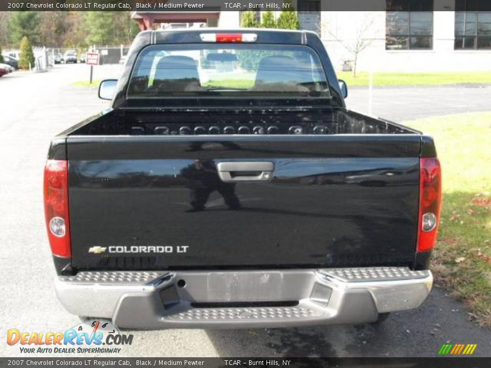 2007 Chevrolet Colorado LT Regular Cab Black / Medium Pewter Photo #5