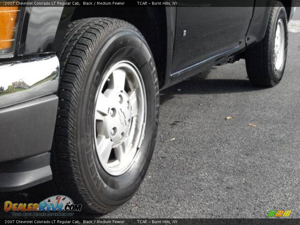 2007 Chevrolet Colorado LT Regular Cab Black / Medium Pewter Photo #6