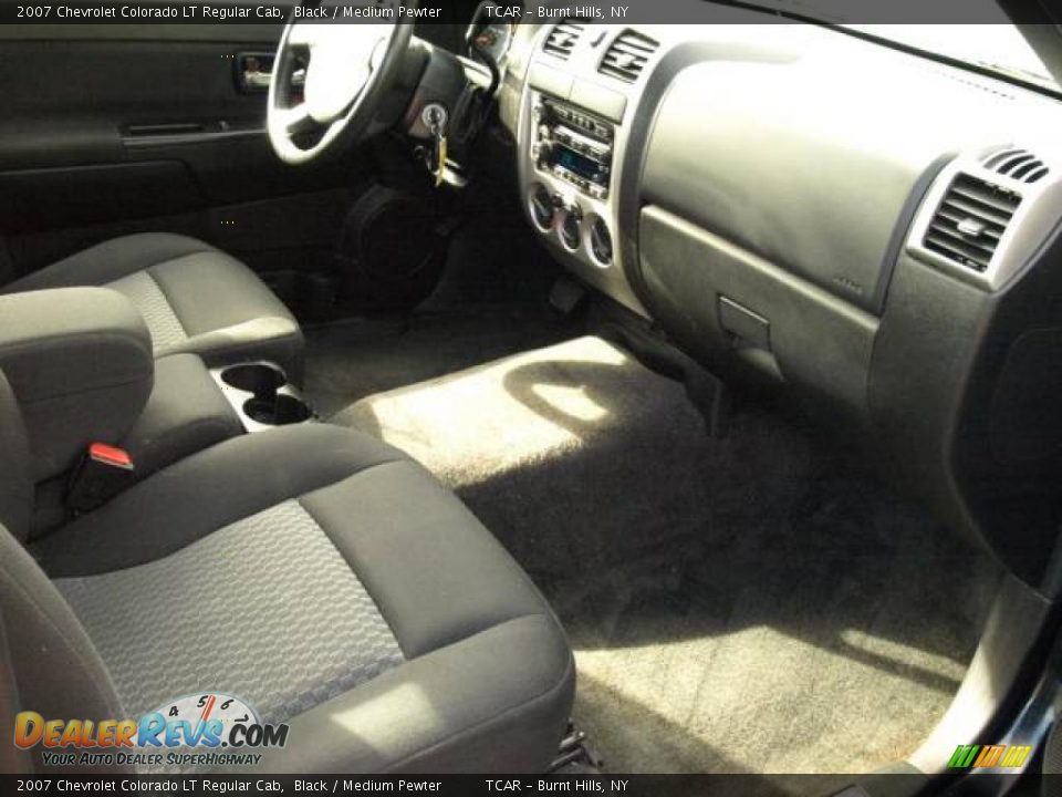 2007 Chevrolet Colorado LT Regular Cab Black / Medium Pewter Photo #8