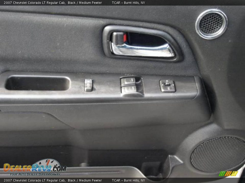 2007 Chevrolet Colorado LT Regular Cab Black / Medium Pewter Photo #9