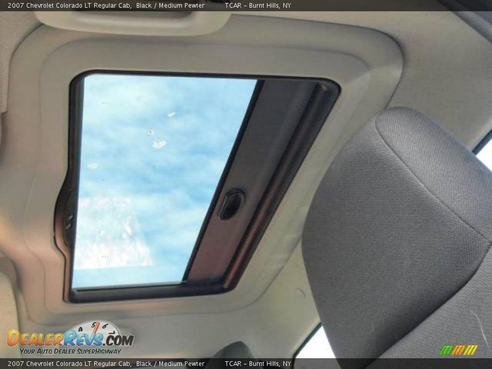 2007 Chevrolet Colorado LT Regular Cab Black / Medium Pewter Photo #10