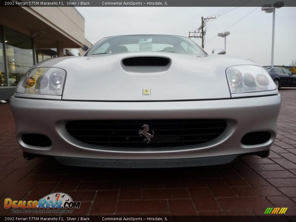 2002 Ferrari 575M Maranello F1 Silver / Black Photo #7