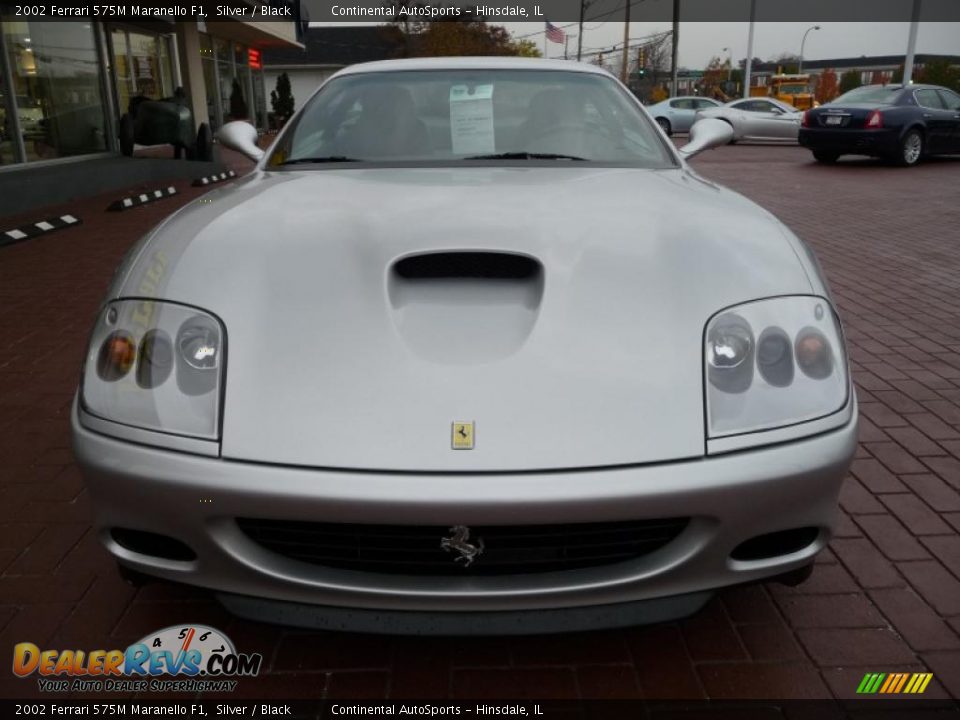 2002 Ferrari 575M Maranello F1 Silver / Black Photo #8