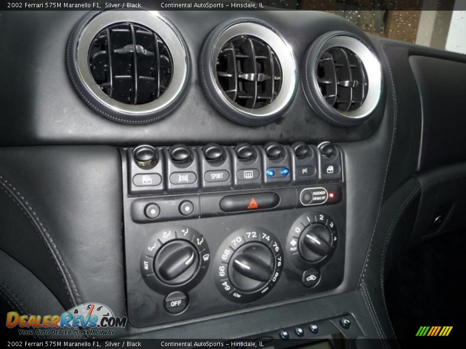 2002 Ferrari 575M Maranello F1 Silver / Black Photo #17