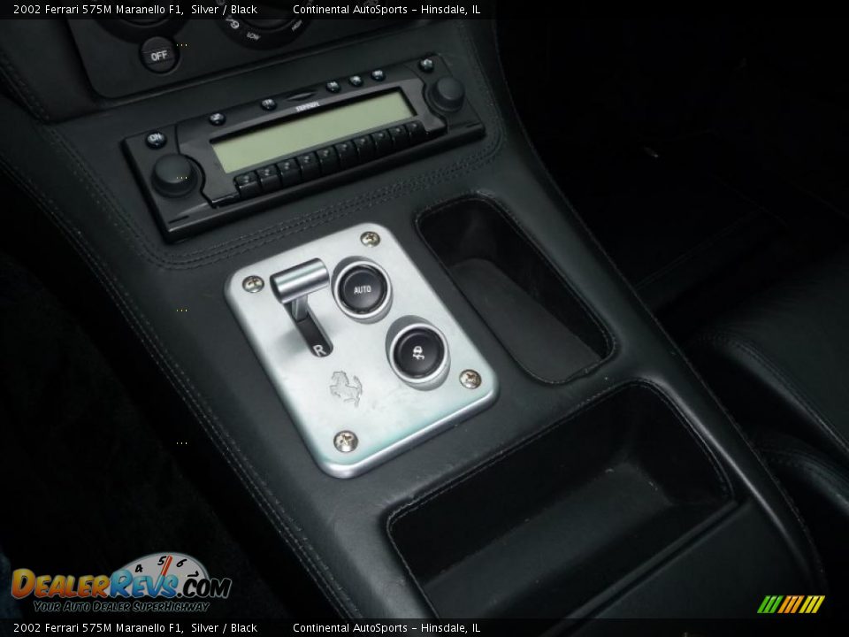 2002 Ferrari 575M Maranello F1 Silver / Black Photo #18