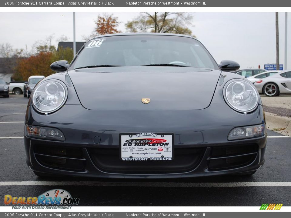 2006 Porsche 911 Carrera Coupe Atlas Grey Metallic / Black Photo #2