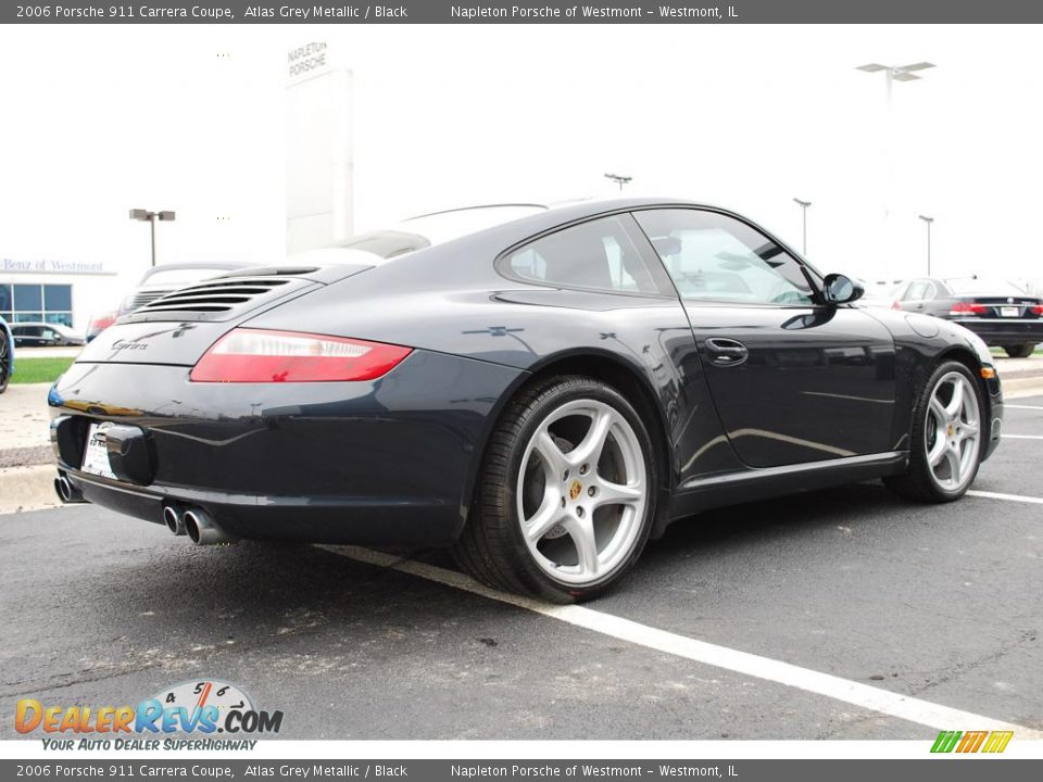 2006 Porsche 911 Carrera Coupe Atlas Grey Metallic / Black Photo #5