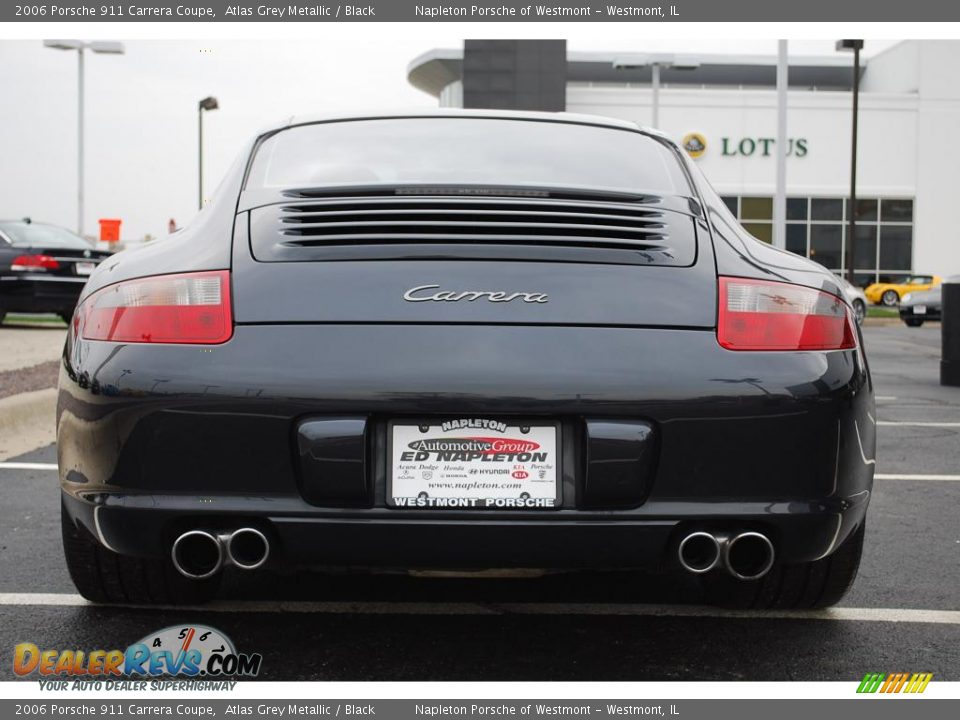 2006 Porsche 911 Carrera Coupe Atlas Grey Metallic / Black Photo #6