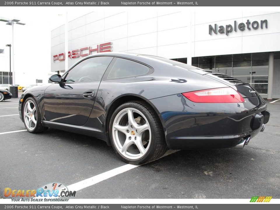 2006 Porsche 911 Carrera Coupe Atlas Grey Metallic / Black Photo #7