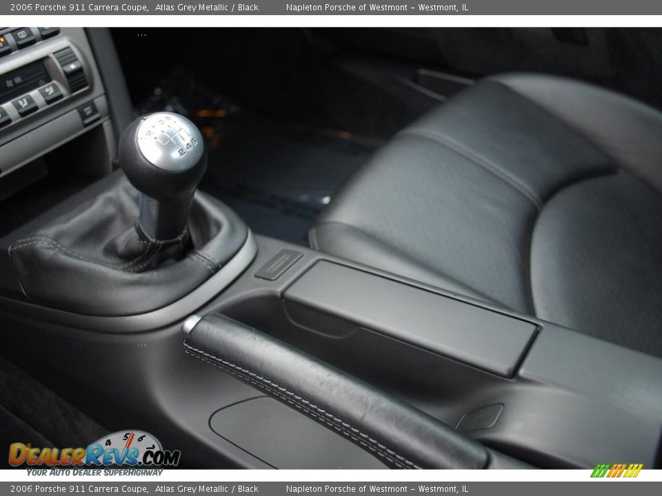 2006 Porsche 911 Carrera Coupe Atlas Grey Metallic / Black Photo #14