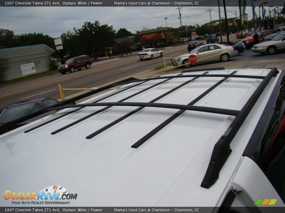 1997 Chevrolet Tahoe Z71 4x4 Olympic White / Pewter Photo #28
