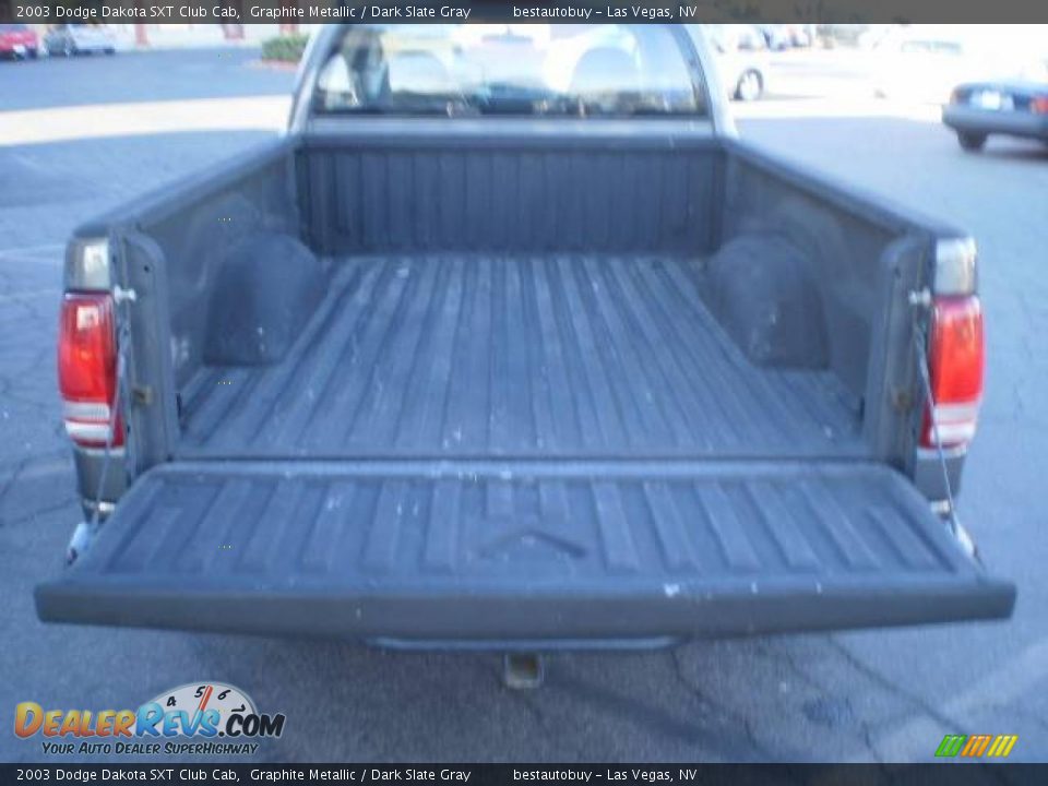 2003 Dodge Dakota SXT Club Cab Graphite Metallic / Dark Slate Gray Photo #19