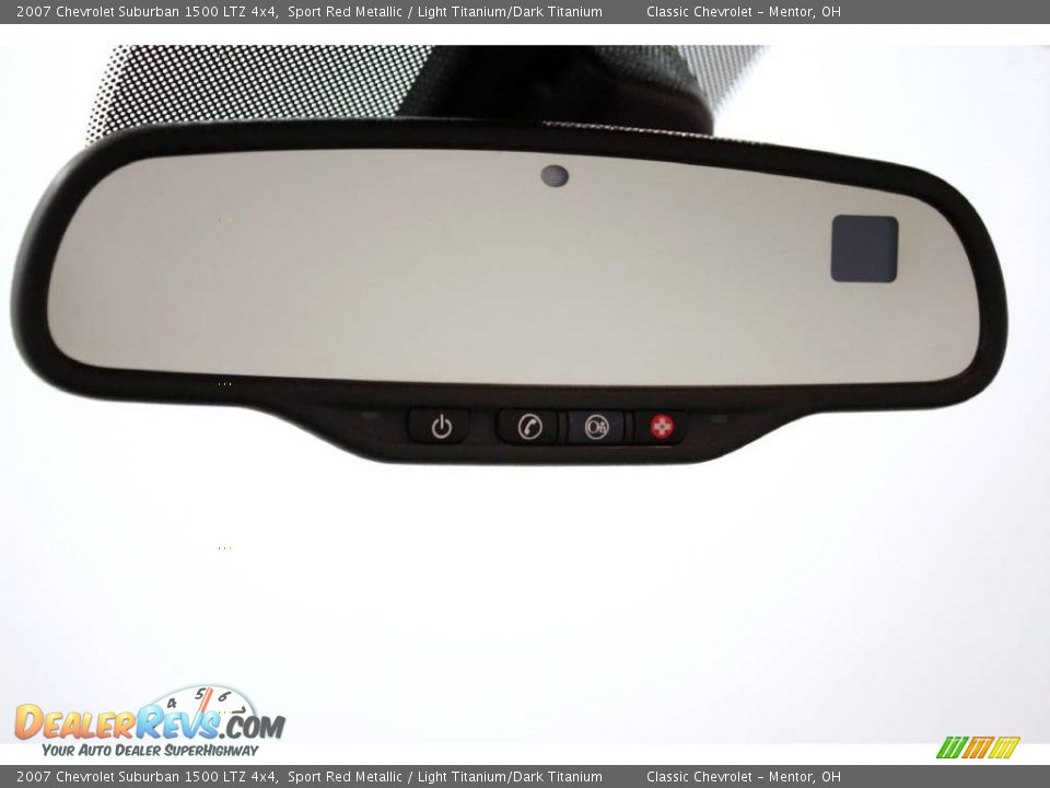 2007 Chevrolet Suburban 1500 LTZ 4x4 Sport Red Metallic / Light Titanium/Dark Titanium Photo #12