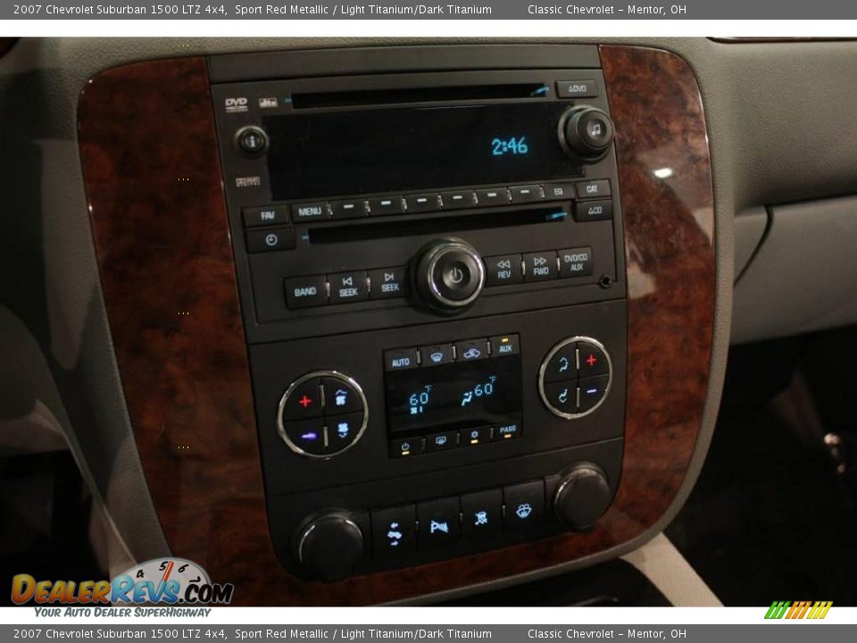 2007 Chevrolet Suburban 1500 LTZ 4x4 Sport Red Metallic / Light Titanium/Dark Titanium Photo #13