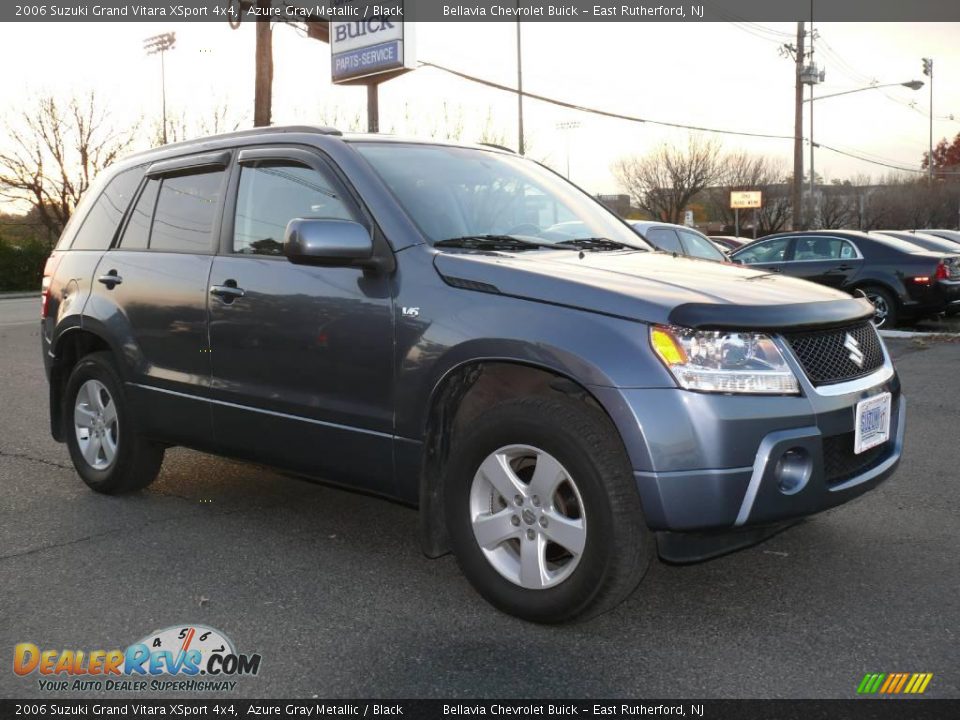 2006 Suzuki Grand Vitara XSport 4x4 Azure Gray Metallic / Black Photo #3