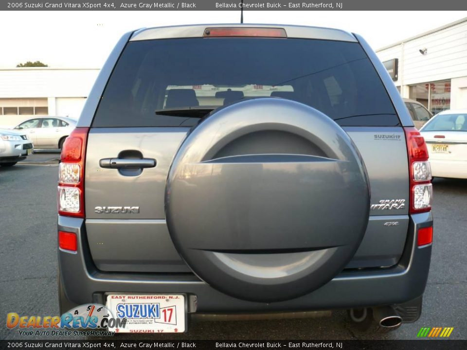 2006 Suzuki Grand Vitara XSport 4x4 Azure Gray Metallic / Black Photo #5