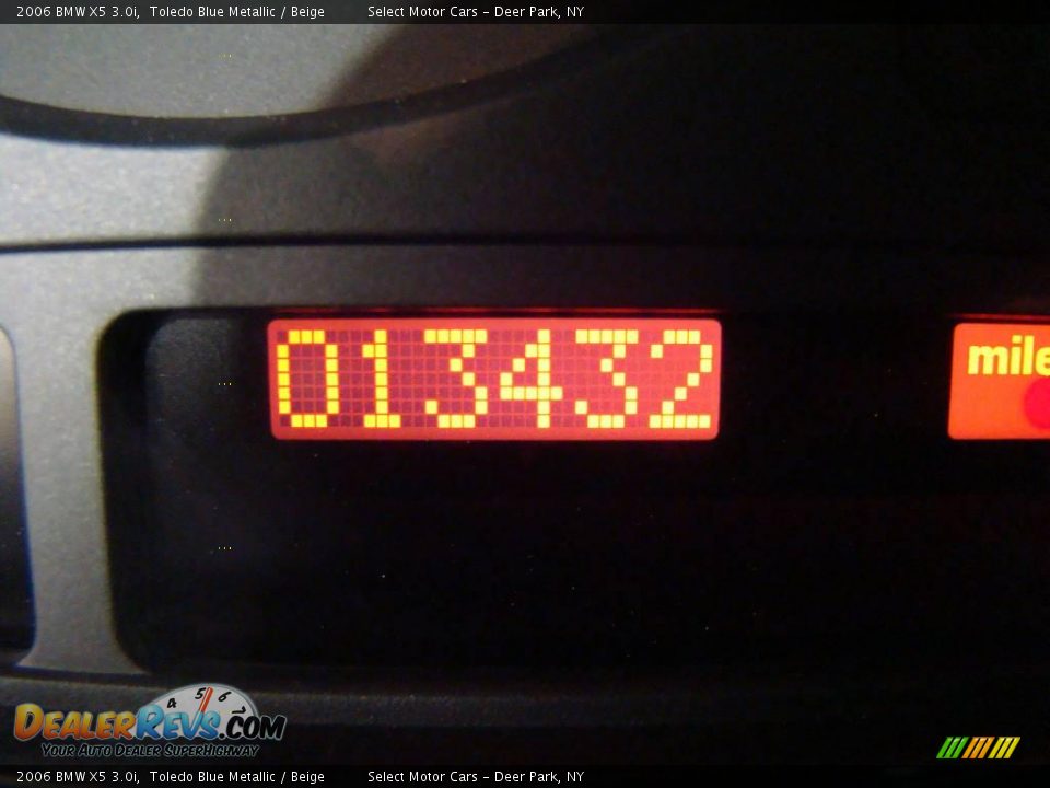 2006 BMW X5 3.0i Toledo Blue Metallic / Beige Photo #14