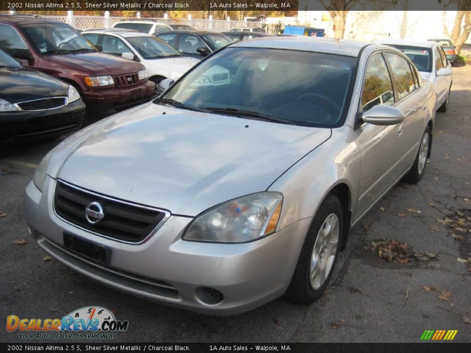 2002 Nissan Altima 2.5 S Sheer Silver Metallic / Charcoal Black Photo #1