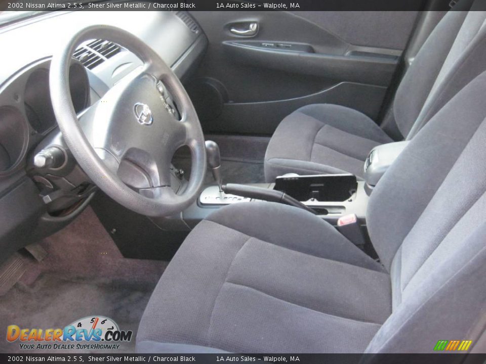 2002 Nissan Altima 2.5 S Sheer Silver Metallic / Charcoal Black Photo #3