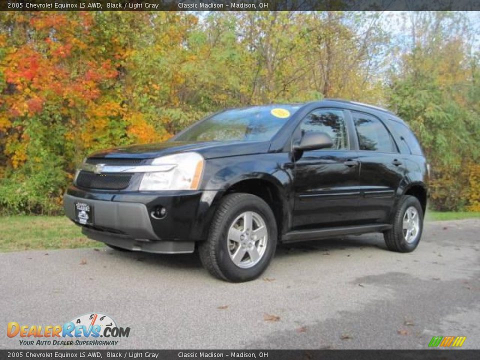 2005 Chevrolet Equinox LS AWD Black / Light Gray Photo #1