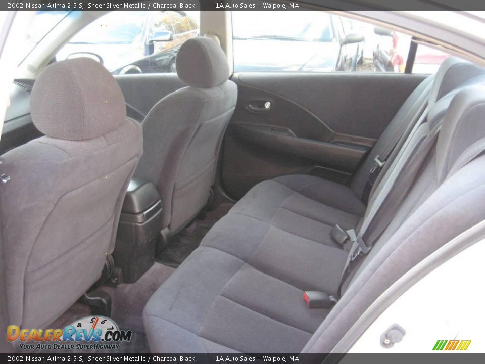 2002 Nissan Altima 2.5 S Sheer Silver Metallic / Charcoal Black Photo #4