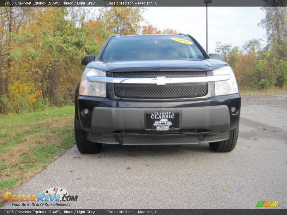 2005 Chevrolet Equinox LS AWD Black / Light Gray Photo #2