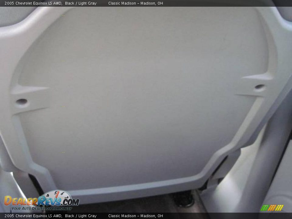 2005 Chevrolet Equinox LS AWD Black / Light Gray Photo #22